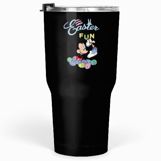 Disney Mickey Mouse Easter Fun Painting Eggs Tumblers 30 oz