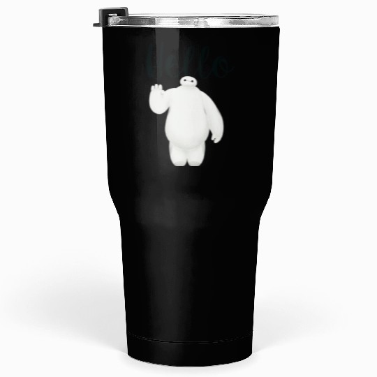 Disney Big Hero 6 Baymax Hello Wave Graphic Tumblers 30 oz