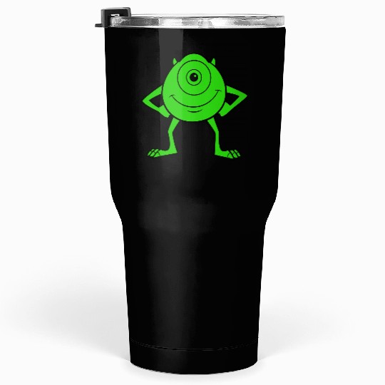 Disney Pixarss Monsters Inc. Mike Wazowski Cyclops Retro Tumblers 30 oz