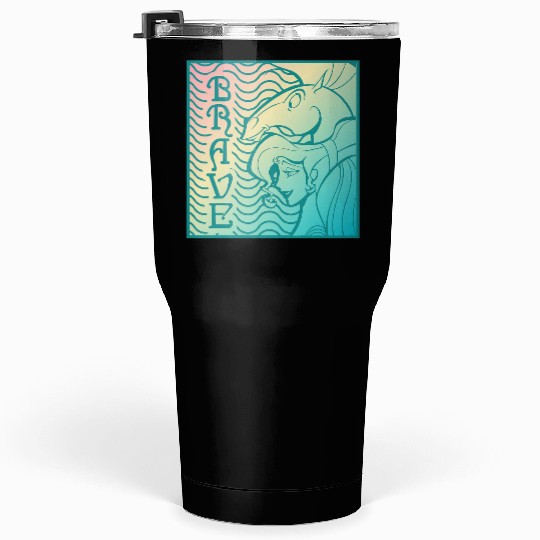 Disney Herculess Meg Megara Pegasus Bravess Tumblers 30 oz