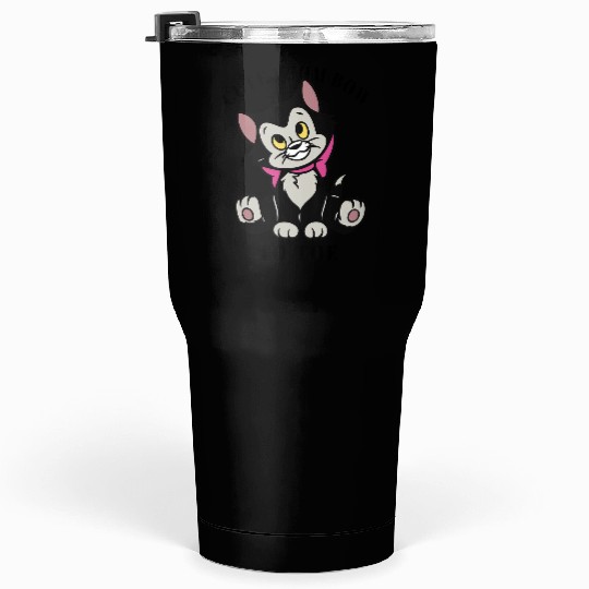 Disney Pinocchio Figaro Cute From Bow To Toe Tumblers 30 oz