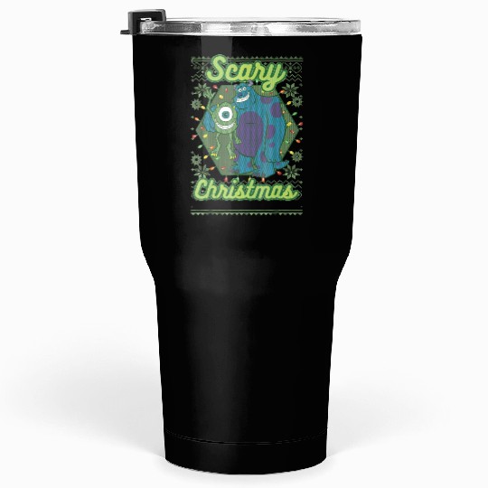 disney Pixars monsters university scary christmas Tumblers 30 oz