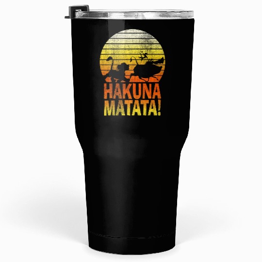 Disney Lion King Simba Hakuna Matata Sunset C1 Tumblers 30 oz