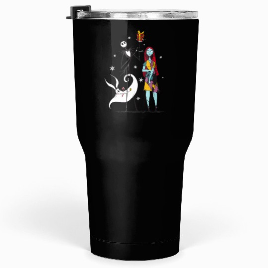 disney nightmare bee christmas Tumblers 30 oz