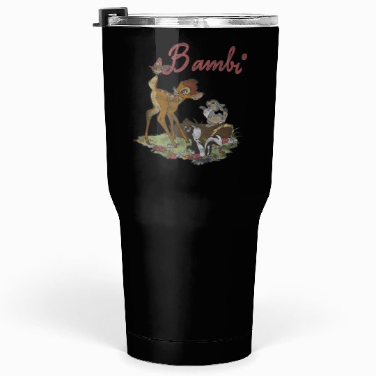 Disneys bambi group shot logo Tumblers 30 oz