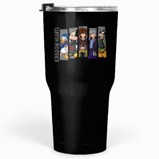 Disneys kingdom hearts iii Mickeys mouse characters Tumblers 30 oz