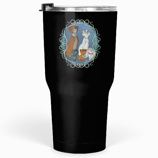 Womens Disneys Aristocats Scroll VNeck Tumblers 30 oz