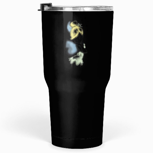 Disneys peter pan tinkerbell airbrush style sketch Tumblers 30 oz