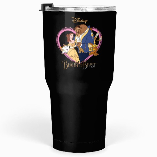 Disney Beauty And The Beast Tumblers 30 Oz