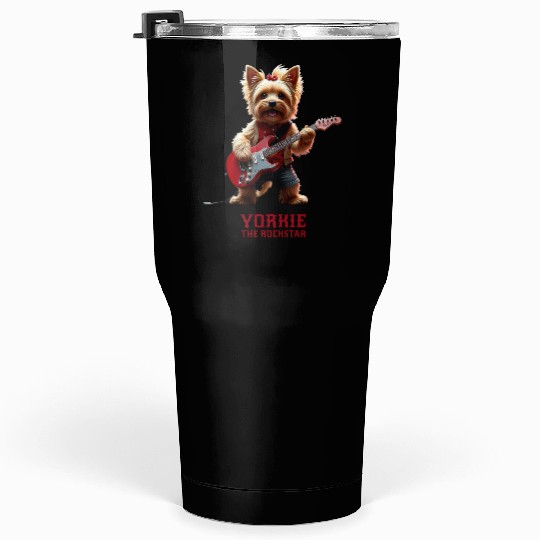 Yorkie the Rockstar Tumblers 30 Oz