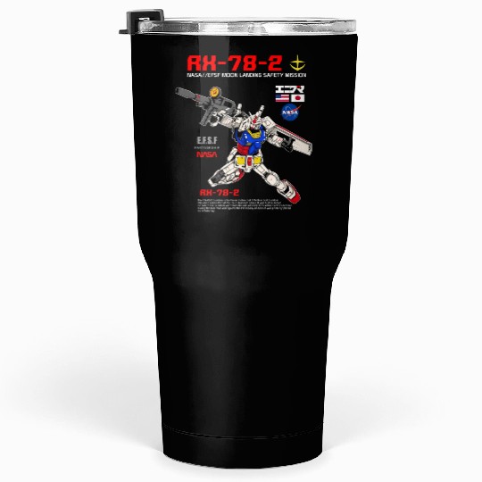 Rx-78-2 Gundam Tumblers 30 Oz