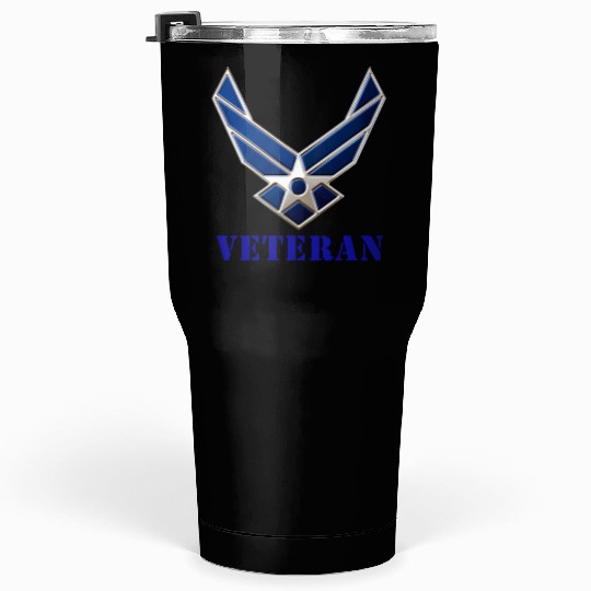 US Air Force Veteran Tumblers 30 Oz