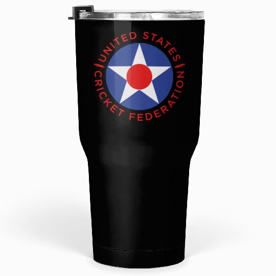 US Cricket Roundel 4 Tumblers 30 Oz