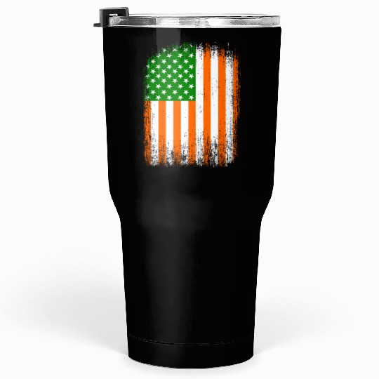 Irish American Flag Tumblers 30 Oz