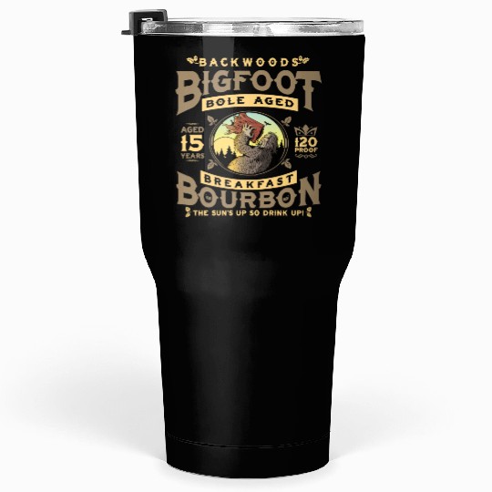 Backwoods Bigfoot Bole-Aged Breakfast Bourbon Tumblers 30 Oz