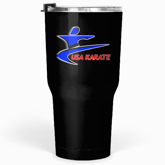 Team USA Karate Tumblers 30 Oz