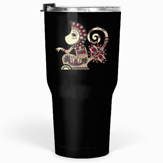 Aztec Monkey Tumblers 30 Oz