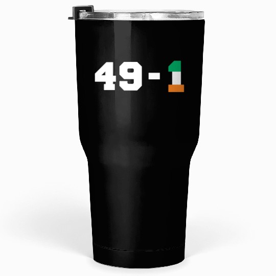 49-1, Conor McGregor vs Floyd Mayweather Tumblers 30 Oz