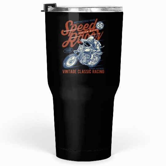 Speed Racer Vintage Classic Racing Tumblers 30 Oz