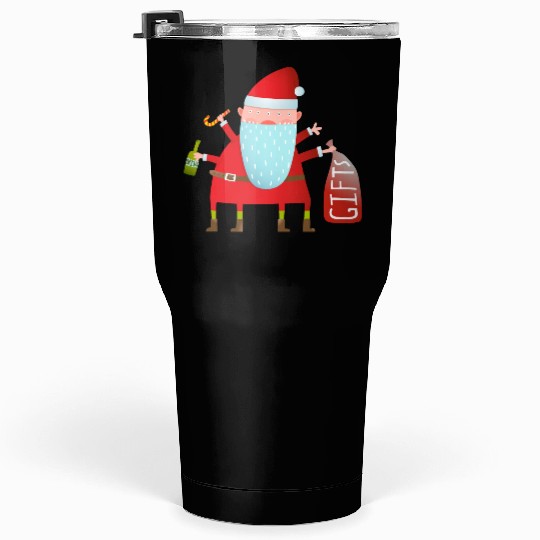 Santa Claus Tumblers 30 Oz