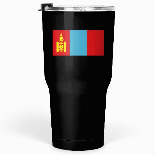 flag mongolia Tumblers 30 Oz