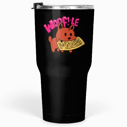 waffle dog Tumblers 30 Oz