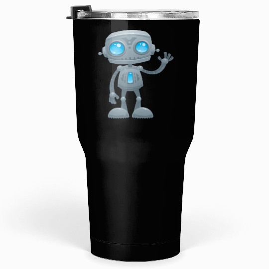 Waving Robot Tumblers 30 Oz