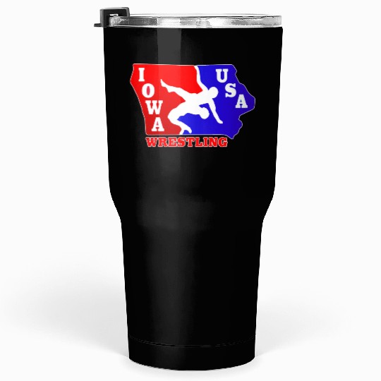 Iowa Team USA Wrestling Tumblers 30 Oz