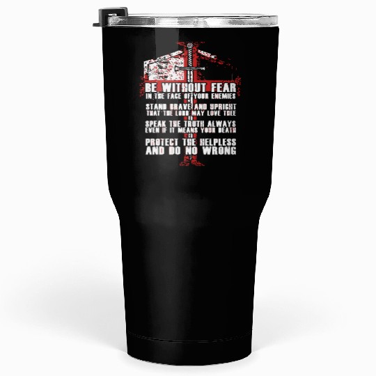 Templar - the knights templar code Tumblers 30 Oz