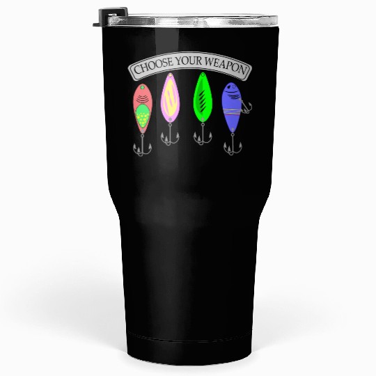 Fishing Lures Tumblers 30 Oz