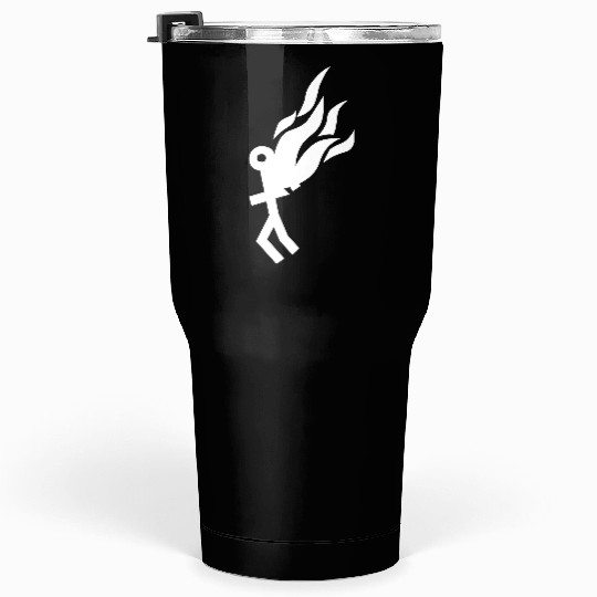 Burning Man Tumblers 30 Oz