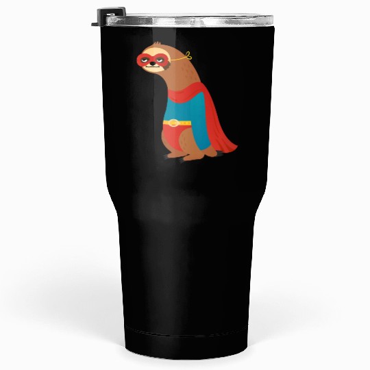 sloth superhero Tumblers 30 Oz