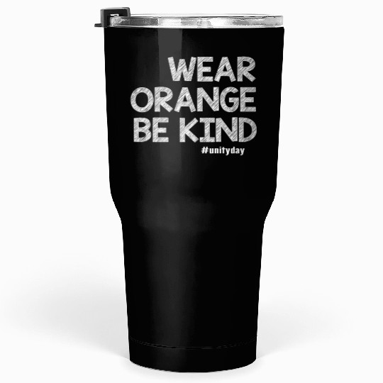 unity day wear orange Tumblers 30 Oz