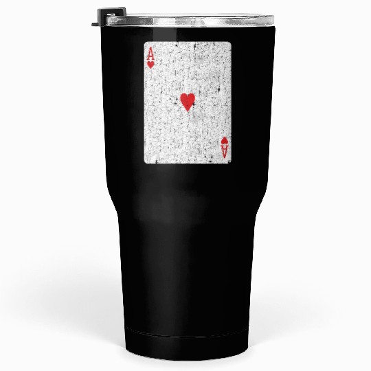 ace of hearts playing card Tumblers 30 Oz