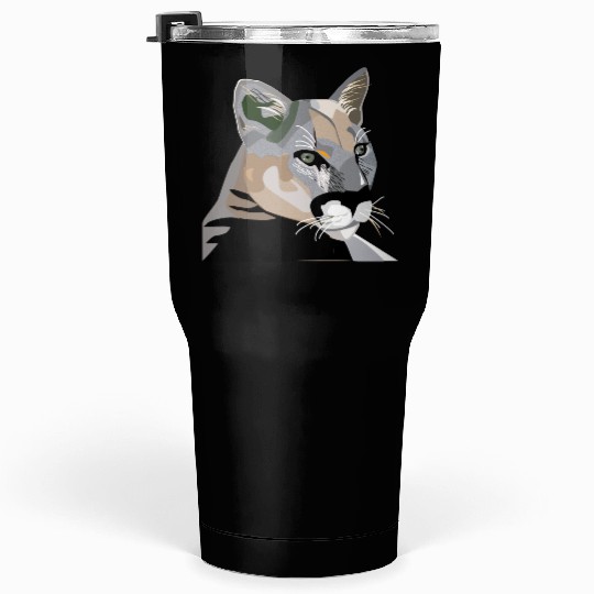 Cougar,Puma,Mountain Lion Tumblers 30 Oz