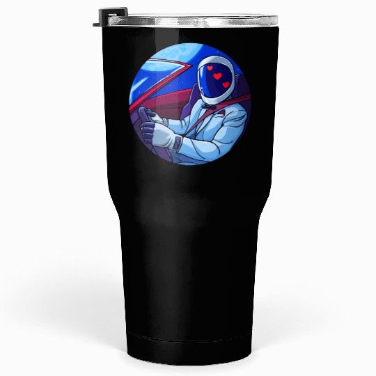 SpaceX Tesla Starman Tumblers 30 Oz