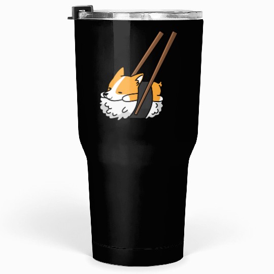 Corgi Sushi Tumblers 30 Oz