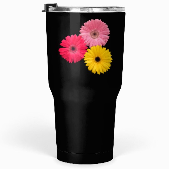 gerbera flowers, daisies, gerberas, daisy, blooms Tumblers 30 Oz