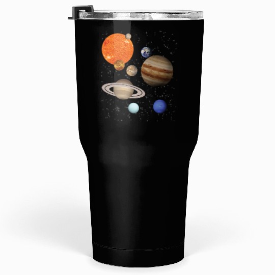 realistic Solar System planet Outer Space Explorer Tumblers 30 Oz