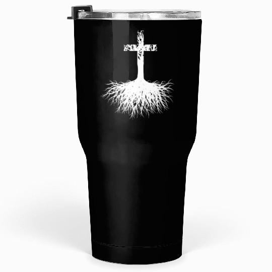 Nature Cross Christian Design Tumblers 30 Oz