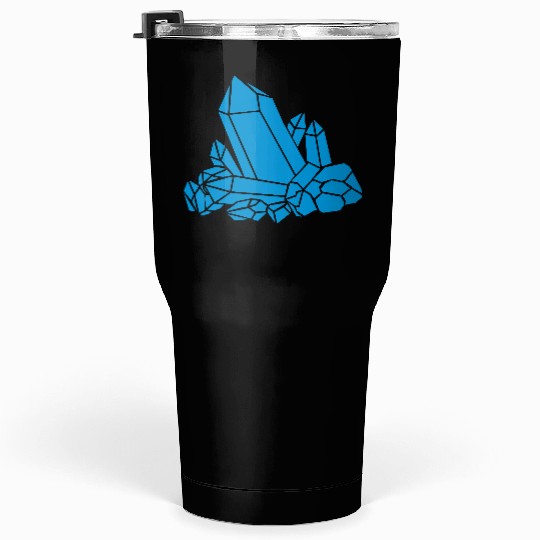 Blue crystal clipart Tumblers 30 Oz