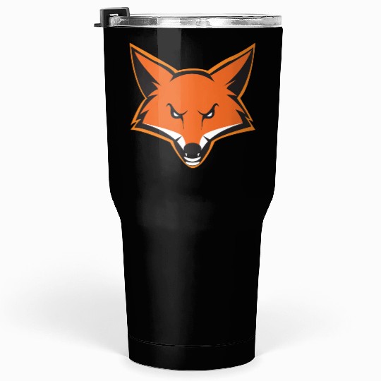 Fox mascot Tumblers 30 Oz