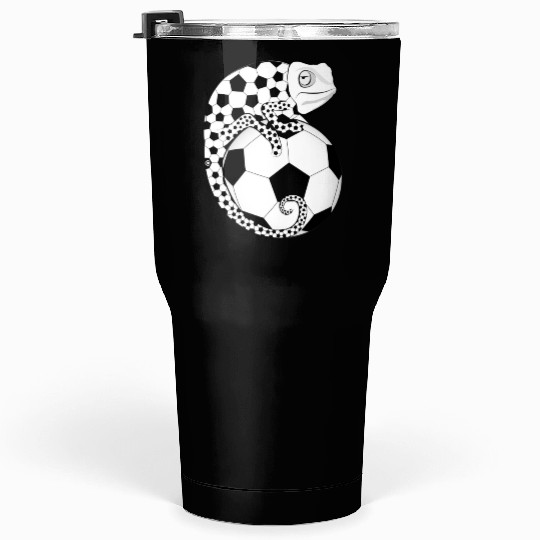 Soccer Chameleon Tumblers 30 Oz
