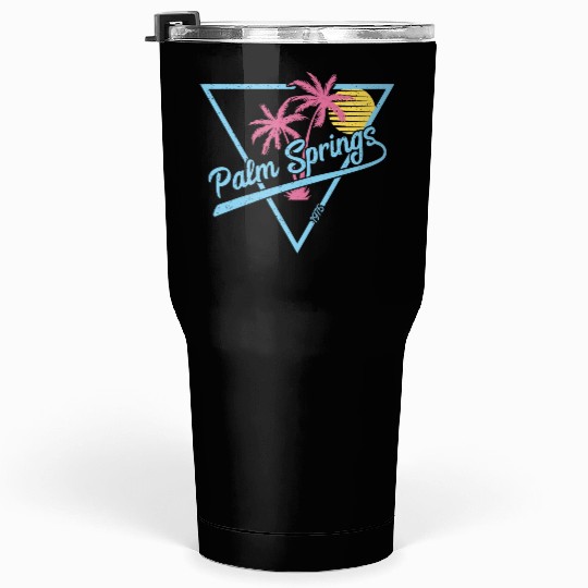 Palm Springs Vintage Retro 1975 Tumblers 30 Oz