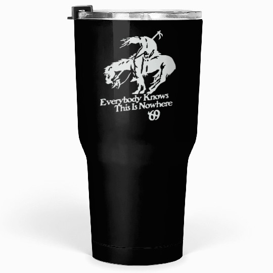 Neil Young And Crazy Horse Rock End Of The Trail H Tumblers 30 Oz