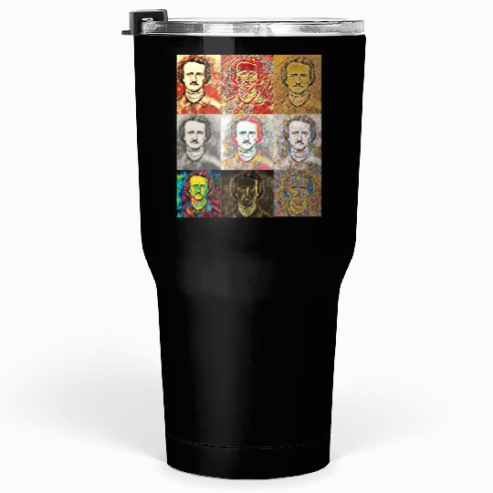 Unique Portrait Reveals Young Edgar Allan Poe Tumblers 30 Oz