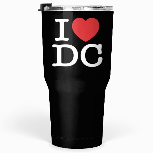 I Heart Dc Love District Of Columbia Tumblers 30 Oz Tumblers 30 Oz S
