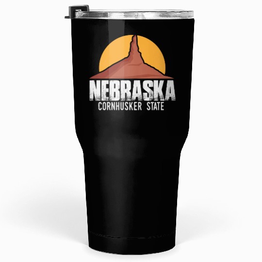 Nebraska State | USA America States Chimney Rock Tumblers 30 Oz