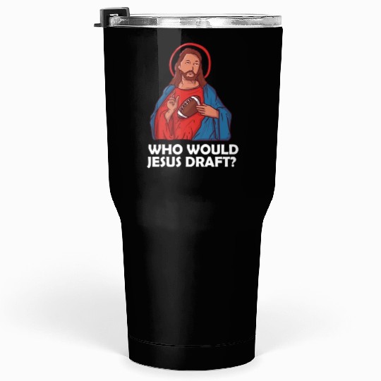 Heavenly Fantasy Football Fun Tumblers 30 Oz