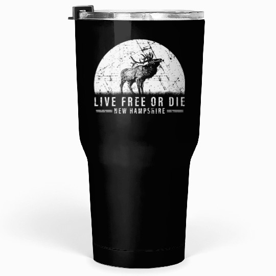 Live Free or Die New Hampshire Hiking Tumblers 30 Oz